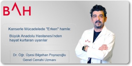 Kanser Kader Değil, Erken Teşhis Hayat Sigortası